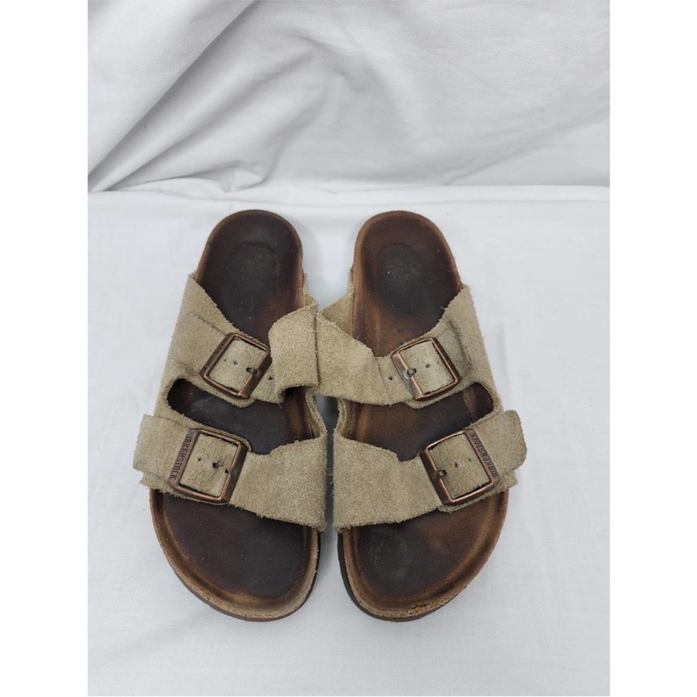 BIRKENSTOCK Arizona Suede 2 Strap Sandal
